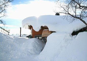 Image showing House in snow