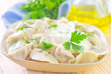 Image showing pelmeni