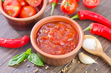 Image showing tomato sauce