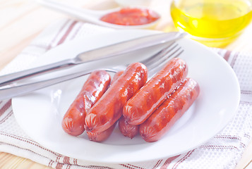 Image showing sausages