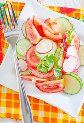 Image showing fresh salad