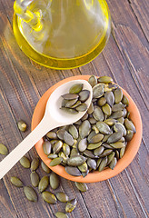 Image showing pumpkin seed