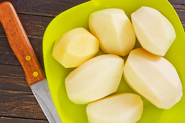 Image showing raw potato