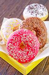 Image showing donuts