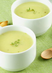 Image showing Cream Asparagus Soup