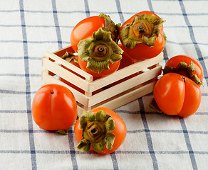 Image showing Delicious Raw Persimmon