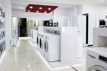 Image showing Home appliance in the store