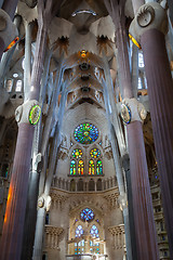 Image showing Sagrada Familia Interior