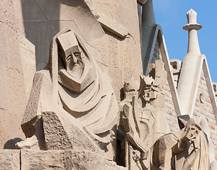 Image showing Sagrada Familia detail