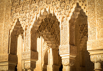 Image showing Islamic Palace Interior