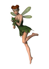 Image showing Spring Fairy Flying