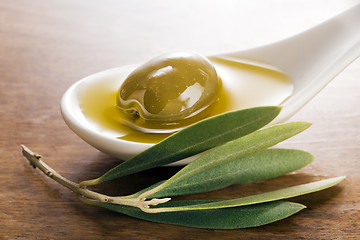 Image showing Olive oil