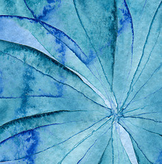 Image showing Abstract  watercolor painted background