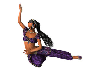 Image showing Young Harem Dancer