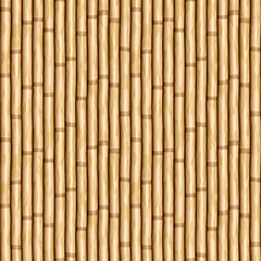 Image showing bamboo wall