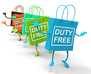 Image showing Duty Free Bags Show Tax Exempt Discounts