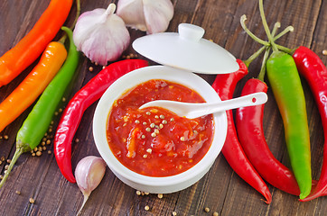 Image showing chilli sauce