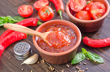 Image showing tomato sauce