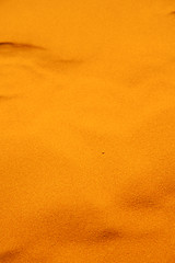 Image showing the brown sand dune in the orange