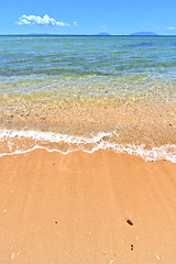 Image showing paradise  indian ocean nosy be   and foam