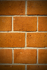 Image showing in london   the    abstract    texture of a ancien wall and ruin