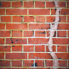 Image showing in london   the    abstract    texture of a ancien wall and ruin