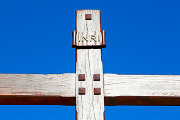 Image showing  catholic     abstract sacred  cross in  