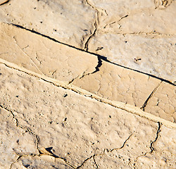 Image showing brown dry sand in sahara desert morocco africa erosion and abstr