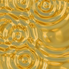 Image showing gold ripples