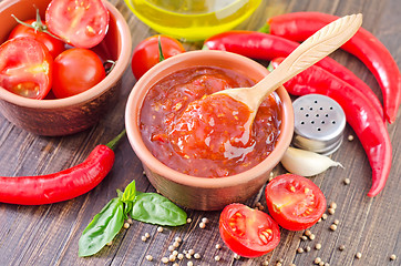 Image showing tomato sauce