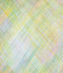 Image showing Abstract draw color pencil background