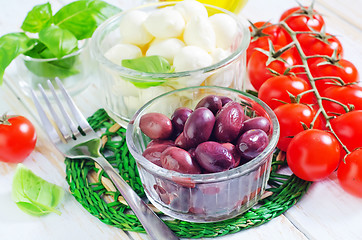 Image showing ingredients for caprese