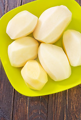 Image showing raw potato