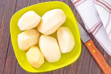 Image showing raw potato