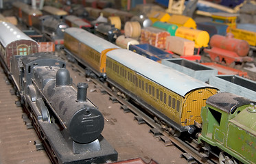 Image showing model trains