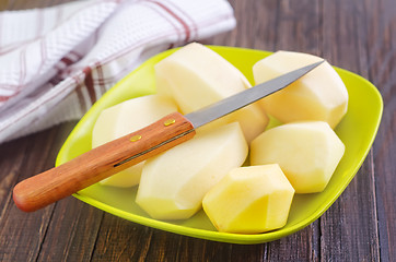 Image showing raw potato