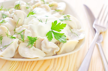 Image showing pelmeni