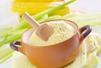 Image showing corn flour