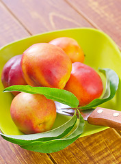 Image showing nectarines