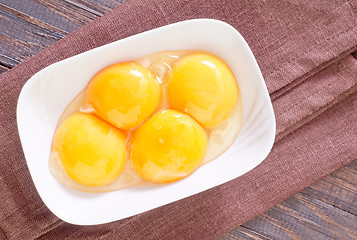 Image showing yolks