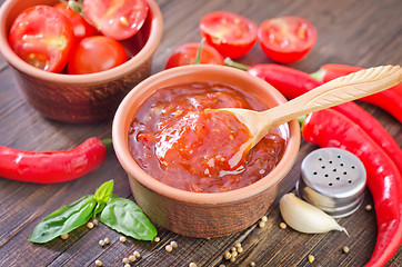 Image showing tomato sauce