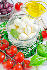 Image showing ingredients for caprese