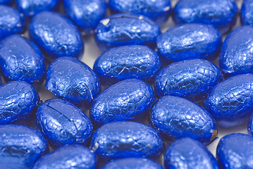 Image showing blue eggs