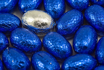 Image showing blue eggs