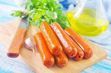 Image showing sausages