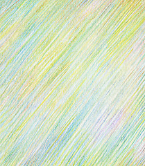 Image showing Abstract draw color pencil background