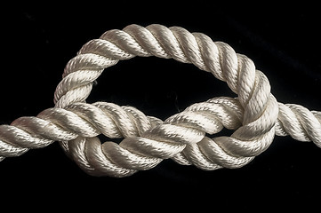 Image showing Overhand rope knot