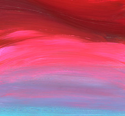 Image showing Abstract acrylic hand painted background