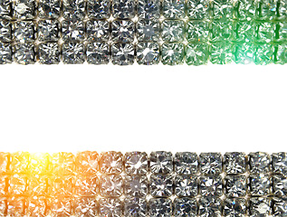 Image showing Brilliant diamond background