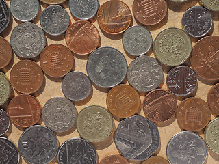 Image showing Pound coins